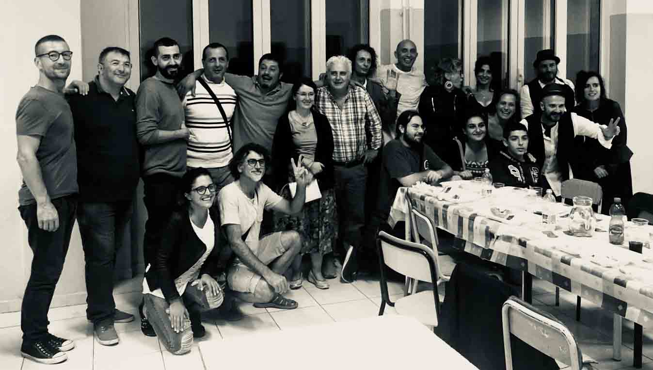 foto di gruppo artisti castigliarte 2018